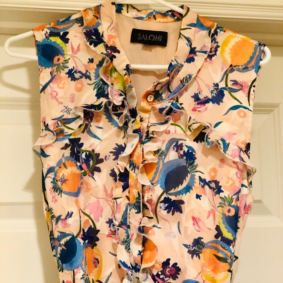 NWOT Saloni Tilly Dress - Picture 12 of 15